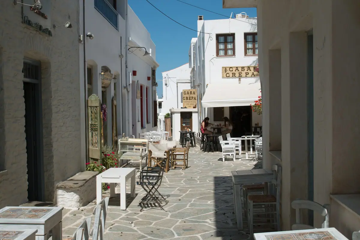 Kythnoksen Chora, Kykladit